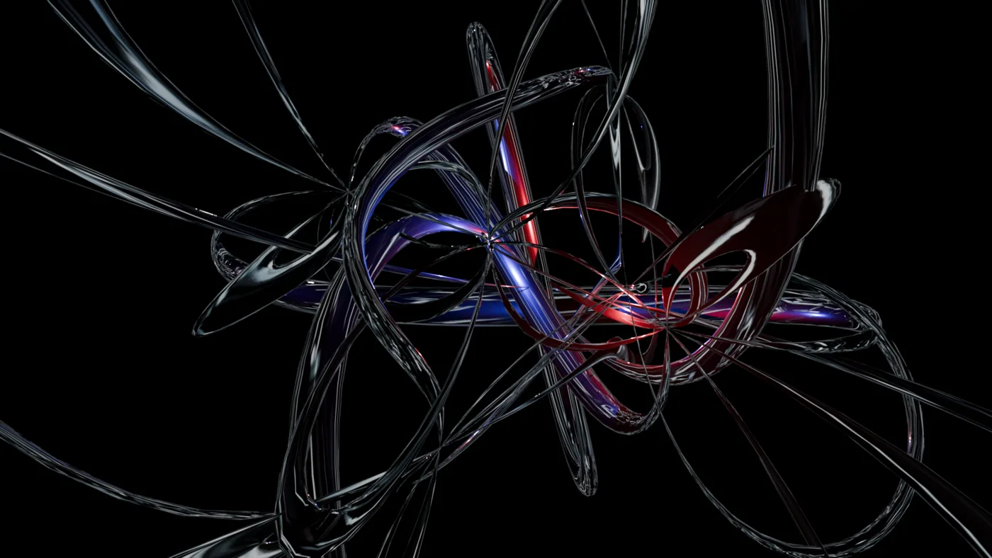 Early dark abstract form for Idealess Ideology
