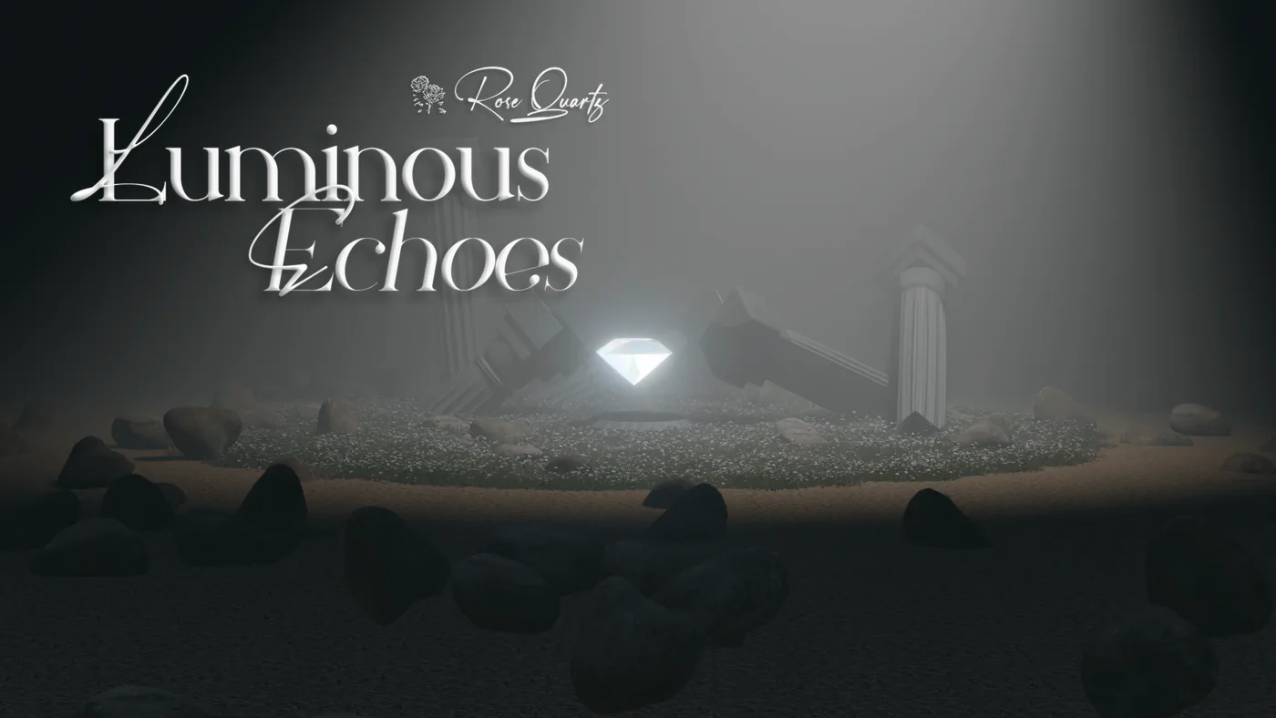 Luminous Echoes dark scenic tournament banner