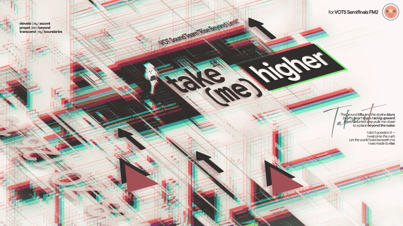 Take me higher geometric tournament banner